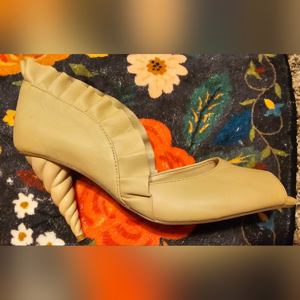 Jeffery Campbell Michelle Unicorn Heels Sz 8.5 - Picture 9 of 16